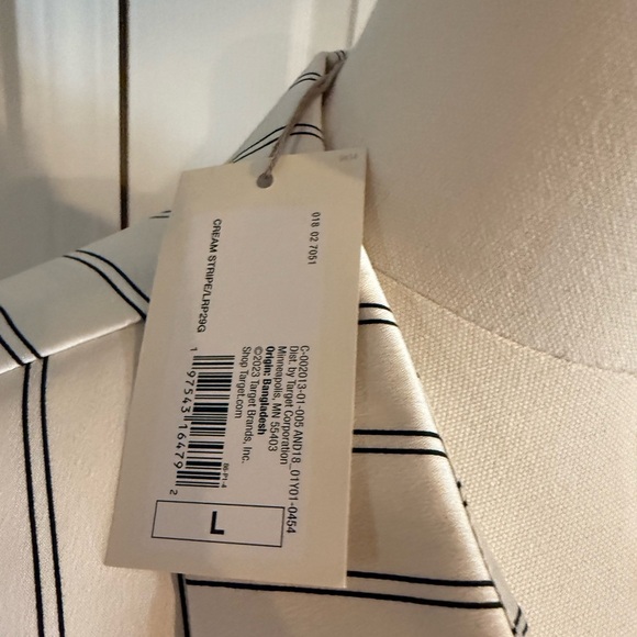 Striped Button-Up Blouse - Picture 13 of 13